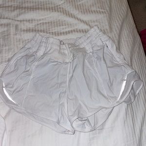 COPY - Lululemon white hottie hot shorts
